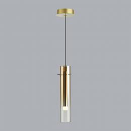 Odeon light 5062/5LB PENDANT ODL24 317 золотой/янтарный/металл/стекло Подвес LED 5W 3000K SHINY  - 4 купить